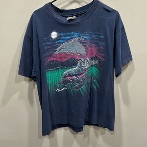 Vintage large  dolphin shirt